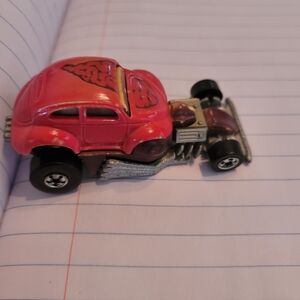 Hot Wheels 1993 Volkswagen Bug Dragster 1/64  malaysia base hybrid hot rod